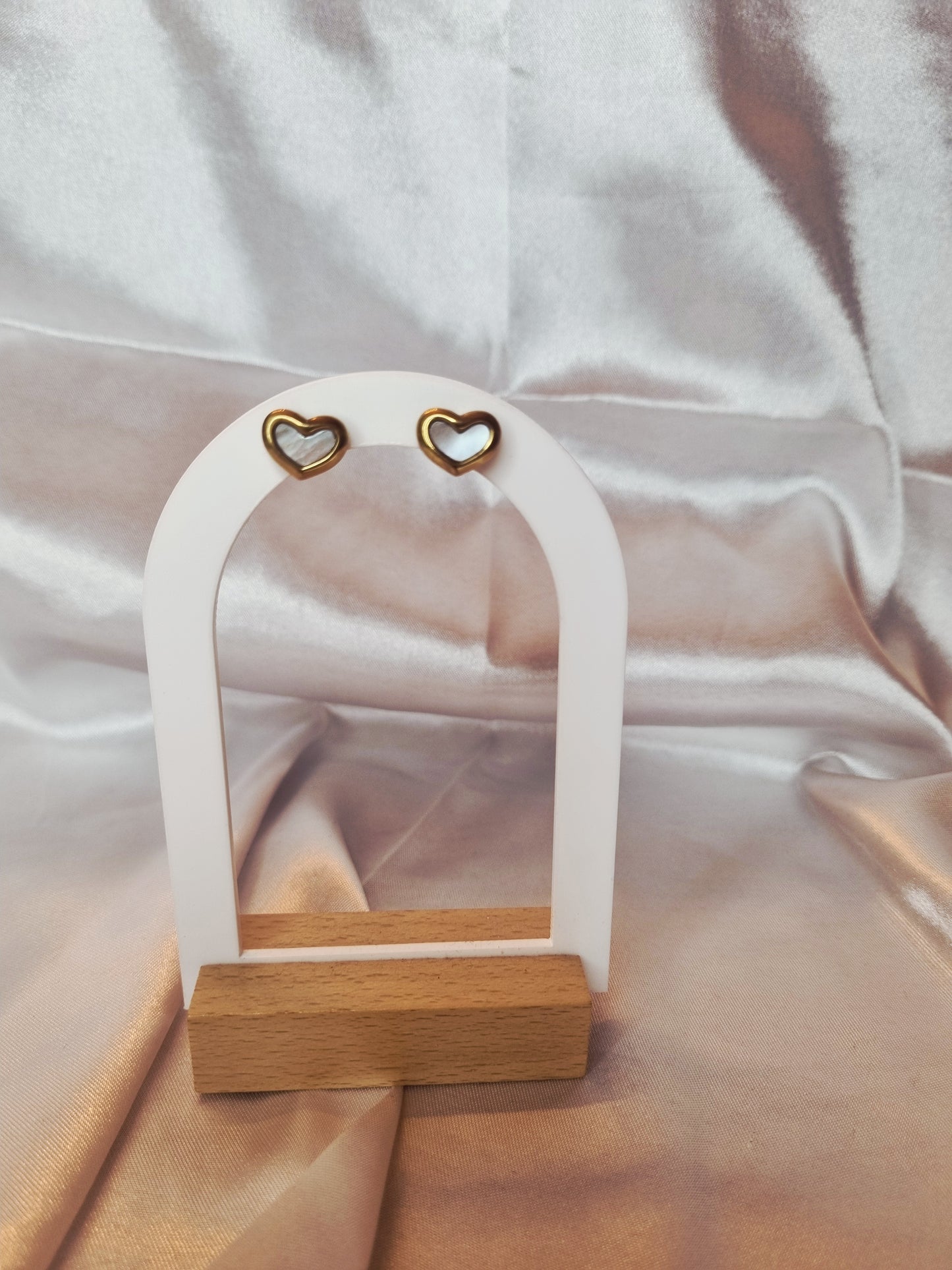 Boucles d'oreilles Violette