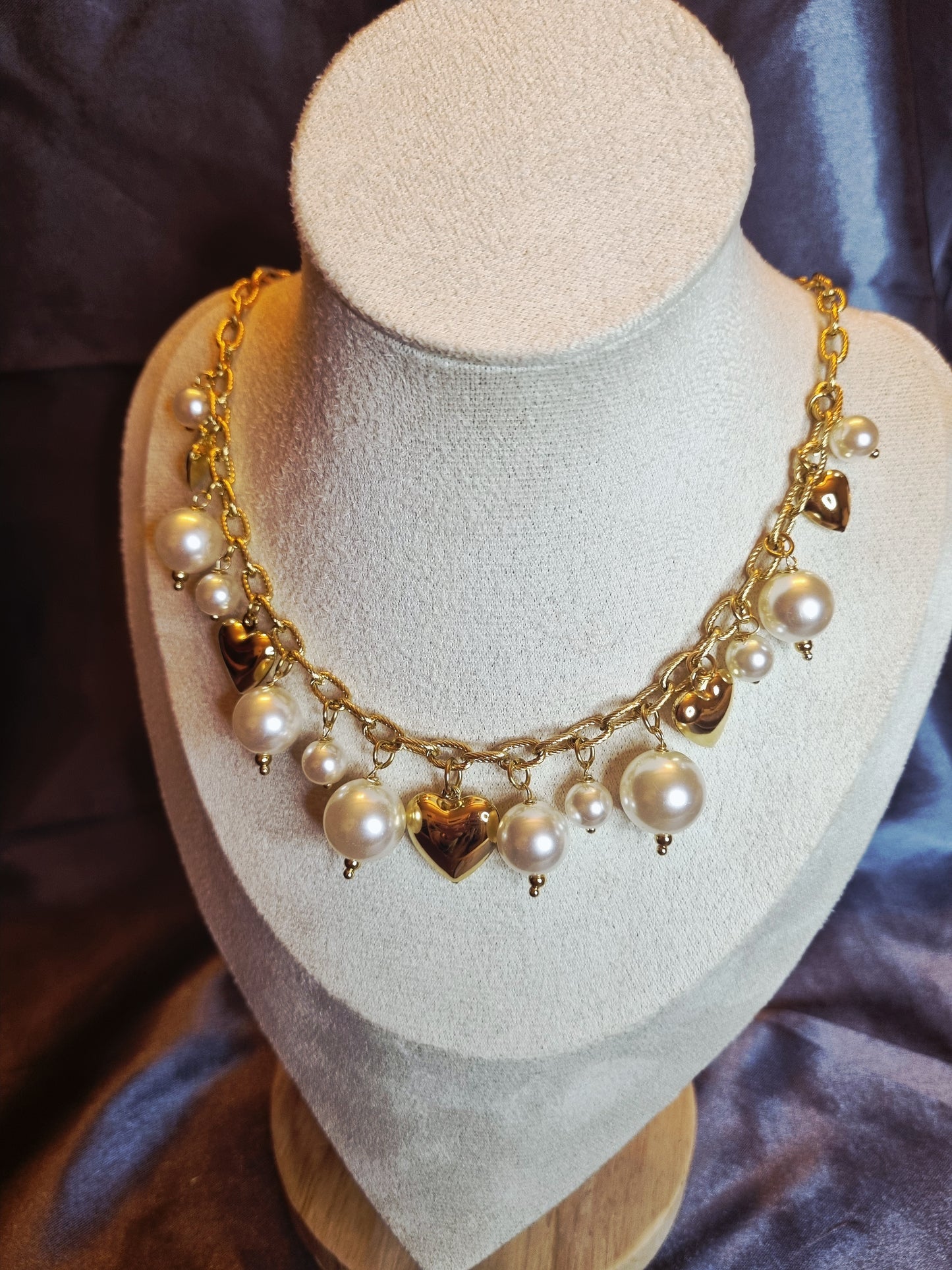 Collier pampilles Coeur