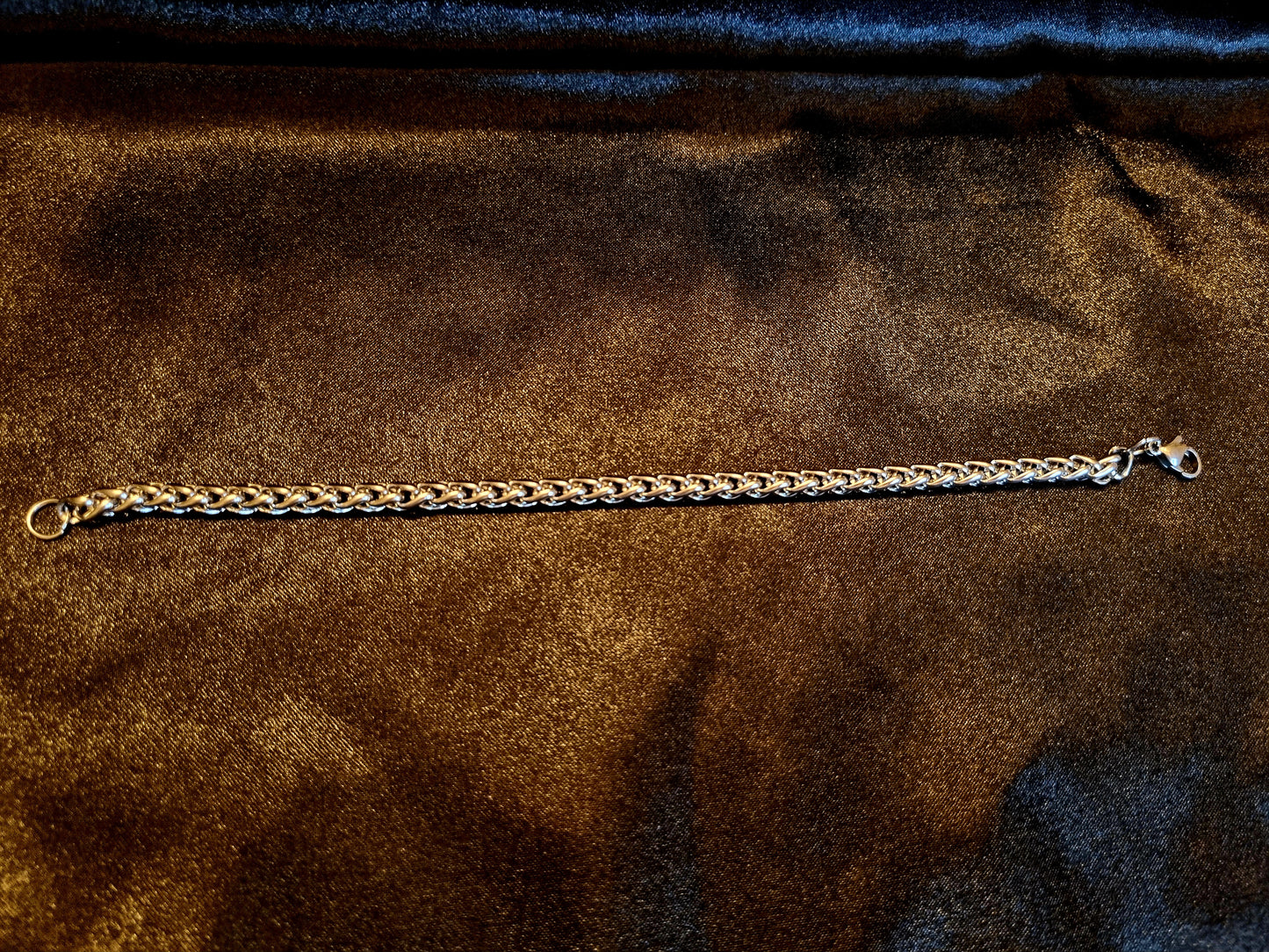 Gourmette maille ronde S