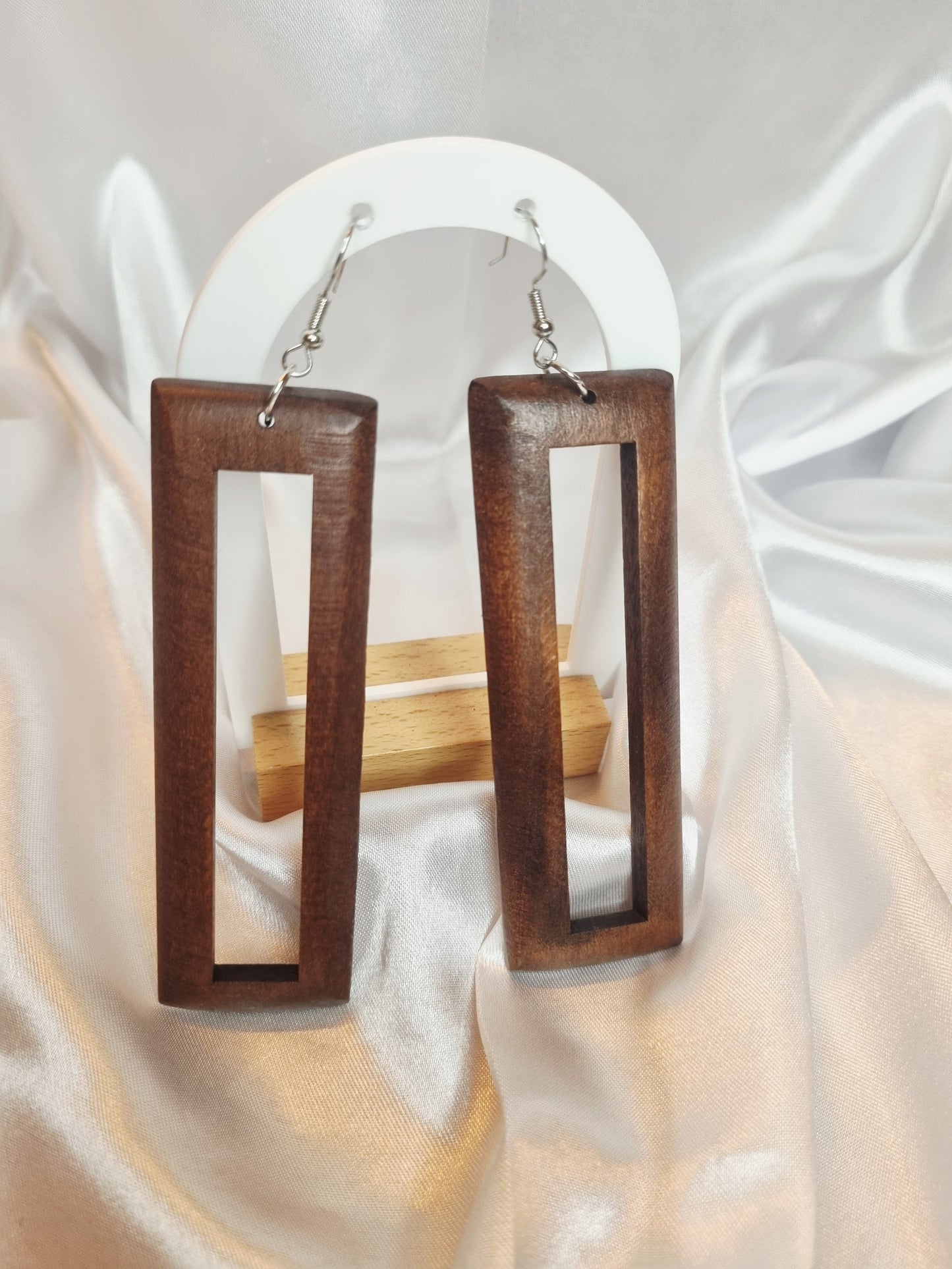 Boucles d'oreilles ambre