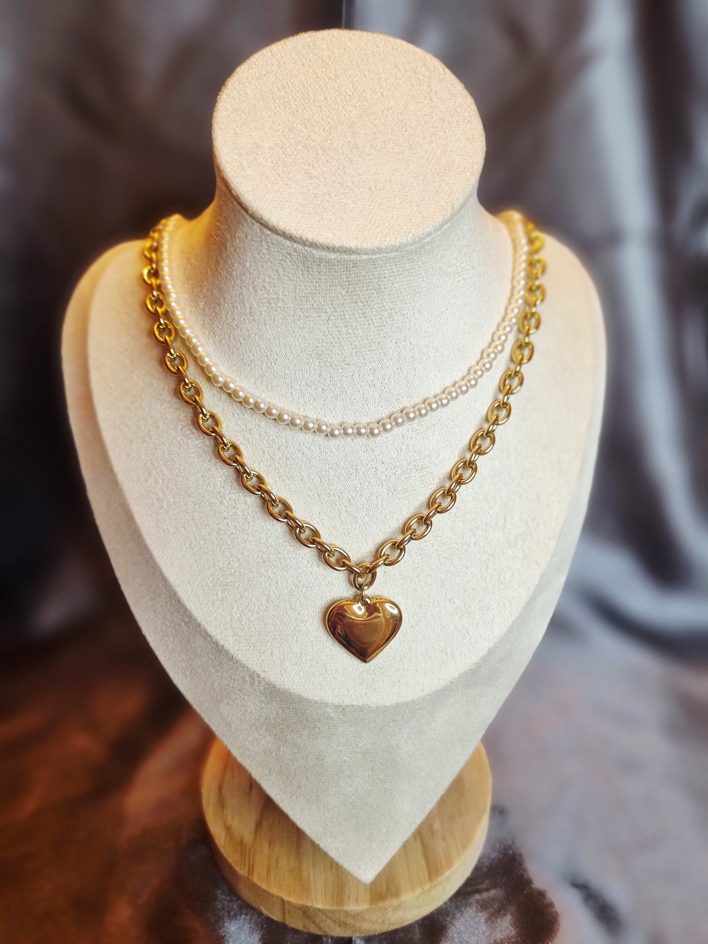 Colliers Double cœur