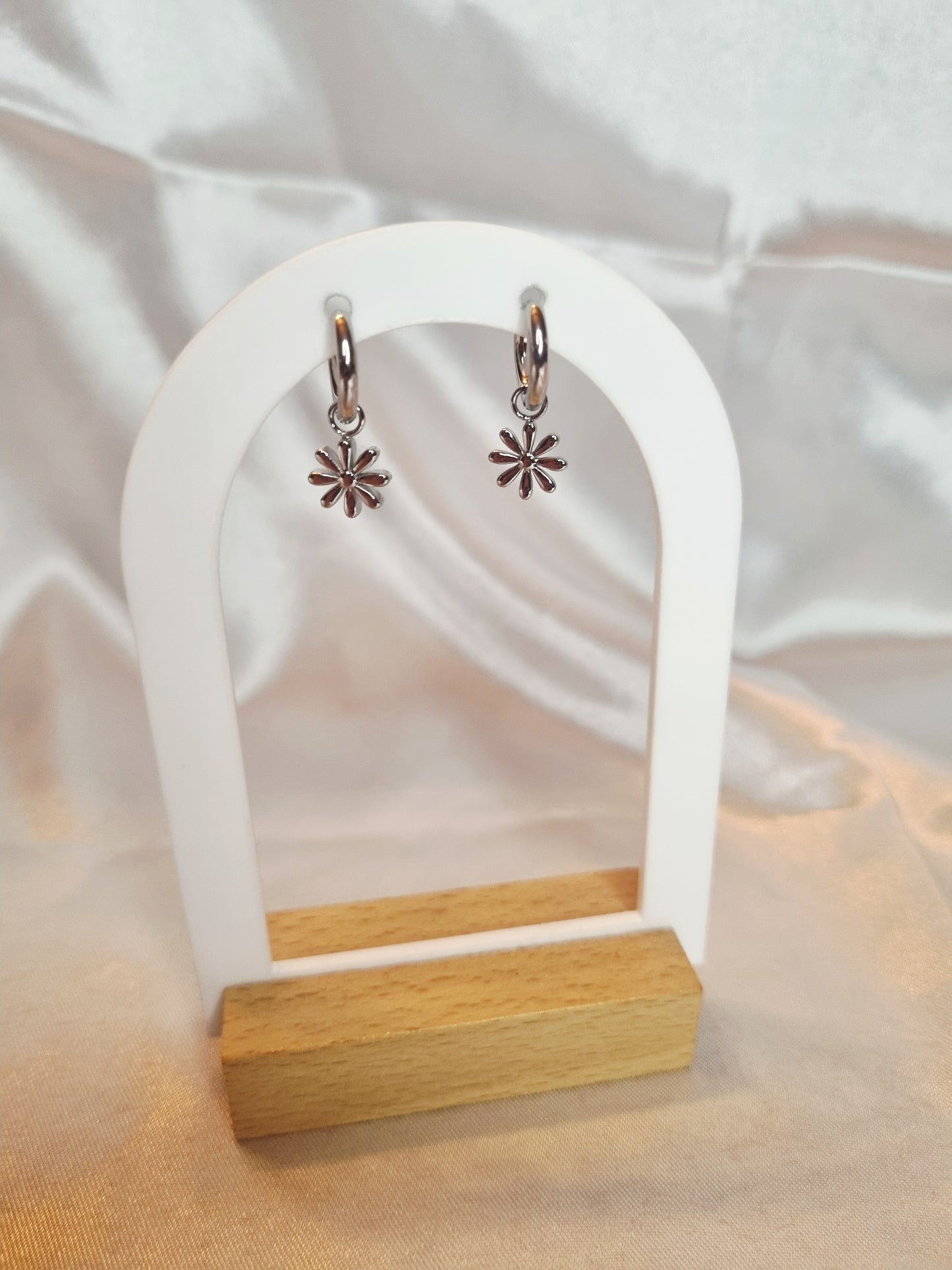 Boucles d'oreilles Lilas